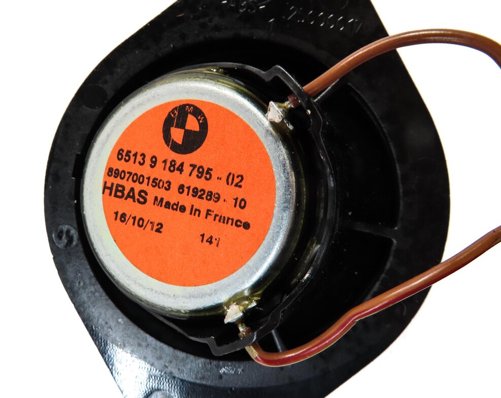 Thumbnail 12: 2013 BMW 640i LCI (F12) HARMAN TOP HiFi AUDIO SUBWOOFER TWEETER SPEAKER SET 13
