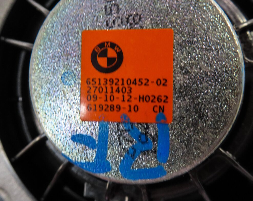 Thumbnail 17: 2013 BMW 640i LCI (F12) HARMAN TOP HiFi AUDIO SUBWOOFER TWEETER SPEAKER SET 13
