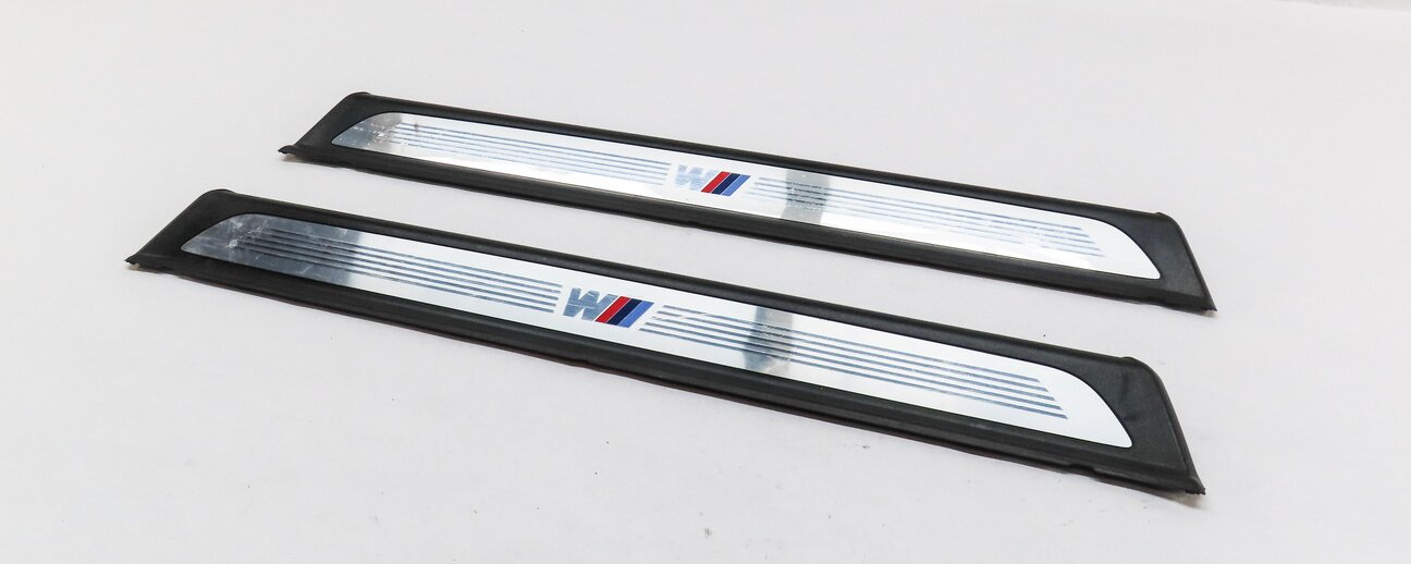 2013 BMW 640i LCI (F12) LEFT & RIGHT ///M-SPORT DOOR SILL SCUFF PANEL TRIM SET