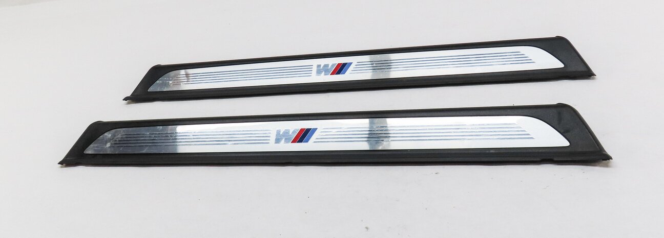 Thumbnail 2: 2013 BMW 640i LCI (F12) LEFT & RIGHT ///M-SPORT DOOR SILL SCUFF PANEL TRIM SET