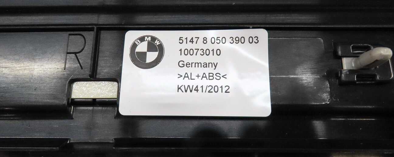 Thumbnail 6: 2013 BMW 640i LCI (F12) LEFT & RIGHT ///M-SPORT DOOR SILL SCUFF PANEL TRIM SET