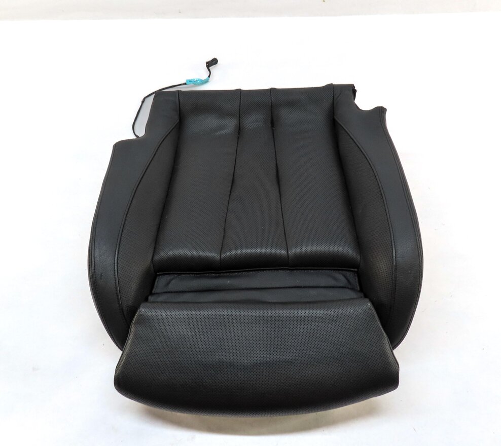 Thumbnail 2: 12-14 BMW 6-SERIES (F12) PASSENGER LOWER BOTTOM HEATED SPORT SEAT CUSHION BLACK