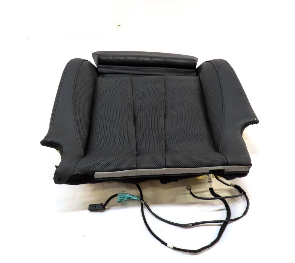 Thumbnail 3: 12-14 BMW 6-SERIES (F12) PASSENGER LOWER BOTTOM HEATED SPORT SEAT CUSHION BLACK