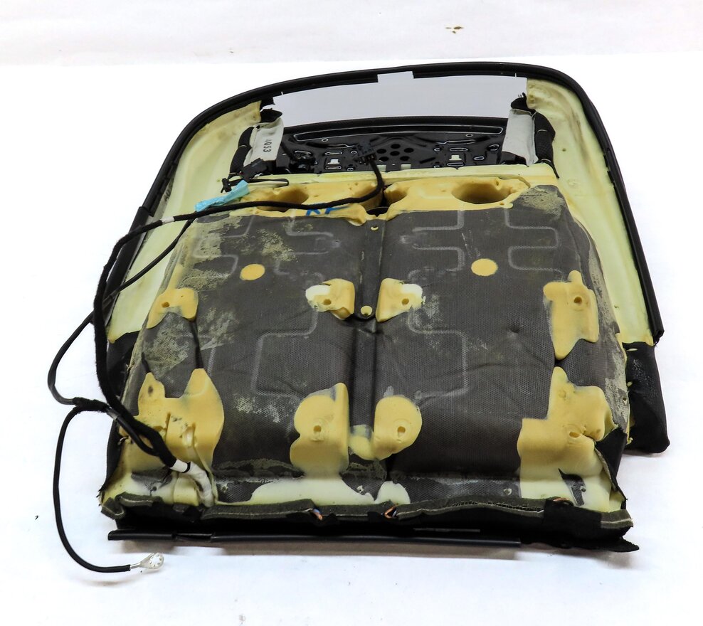 Thumbnail 5: 12-14 BMW 6-SERIES (F12) PASSENGER LOWER BOTTOM HEATED SPORT SEAT CUSHION BLACK