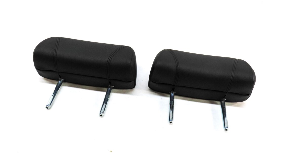 2012-2019 BMW 6 SERIES (F12 F13) REAR LEFT & RIGHT SEAT HEADREST SET-2 (BLACK)