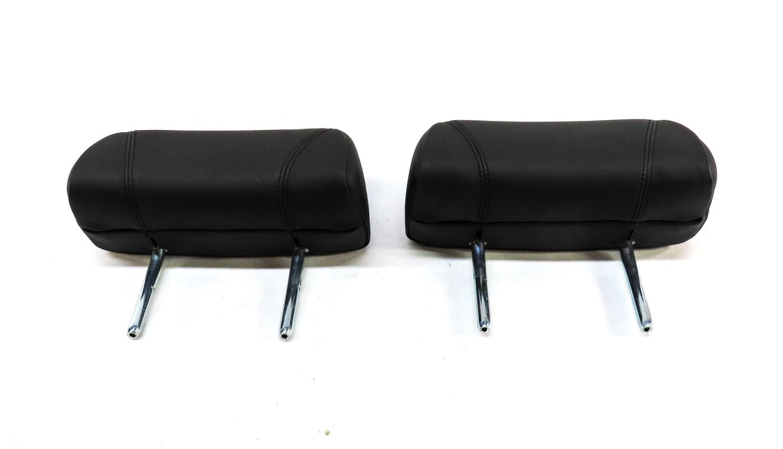 Thumbnail 2: 2012-2019 BMW 6 SERIES (F12 F13) REAR LEFT & RIGHT SEAT HEADREST SET-2 (BLACK)
