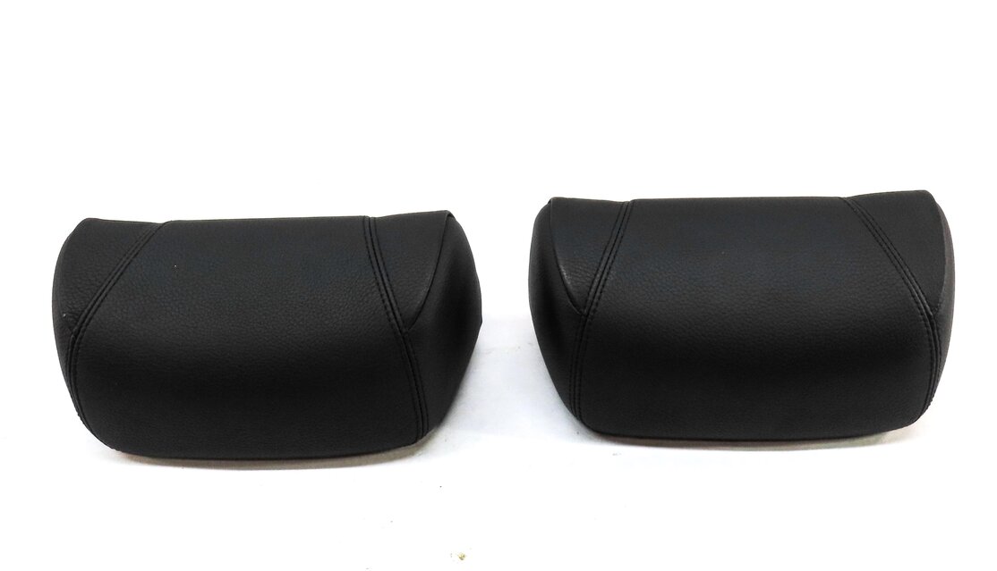 Thumbnail 3: 2012-2019 BMW 6 SERIES (F12 F13) REAR LEFT & RIGHT SEAT HEADREST SET-2 (BLACK)