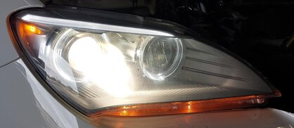 Thumbnail 2: 12-15 BMW 6-SERIES (F06 F12 F13) RIGHT PASSENGER XENON HID HEADLIGHT LIGHT LAMP