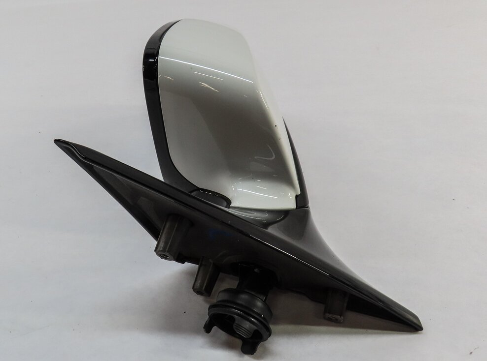 Thumbnail 3: 12-15 BMW 640i 650i (F06 F12 F13) LEFT P-FOLD HEAT AUTODIM DOOR MIRROR (WHITE)
