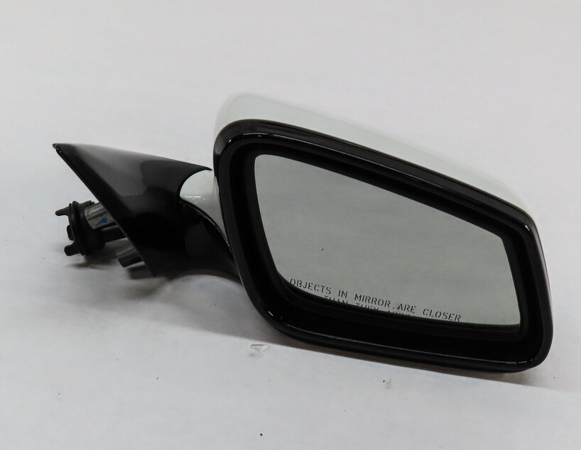 12-15 BMW 640i 650i (F06 F12 F13) RIGHT P-FOLD HEAT AUTODIM DOOR MIRROR (WHITE)