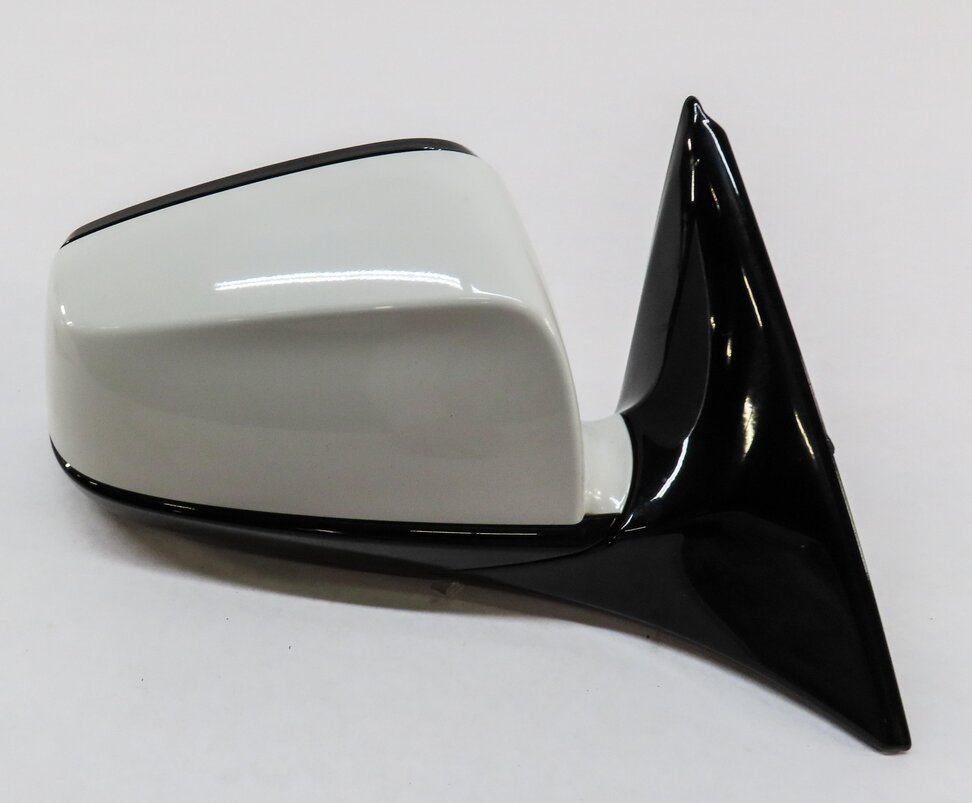 Thumbnail 4: 12-15 BMW 640i 650i (F06 F12 F13) RIGHT P-FOLD HEAT AUTODIM DOOR MIRROR (WHITE)
