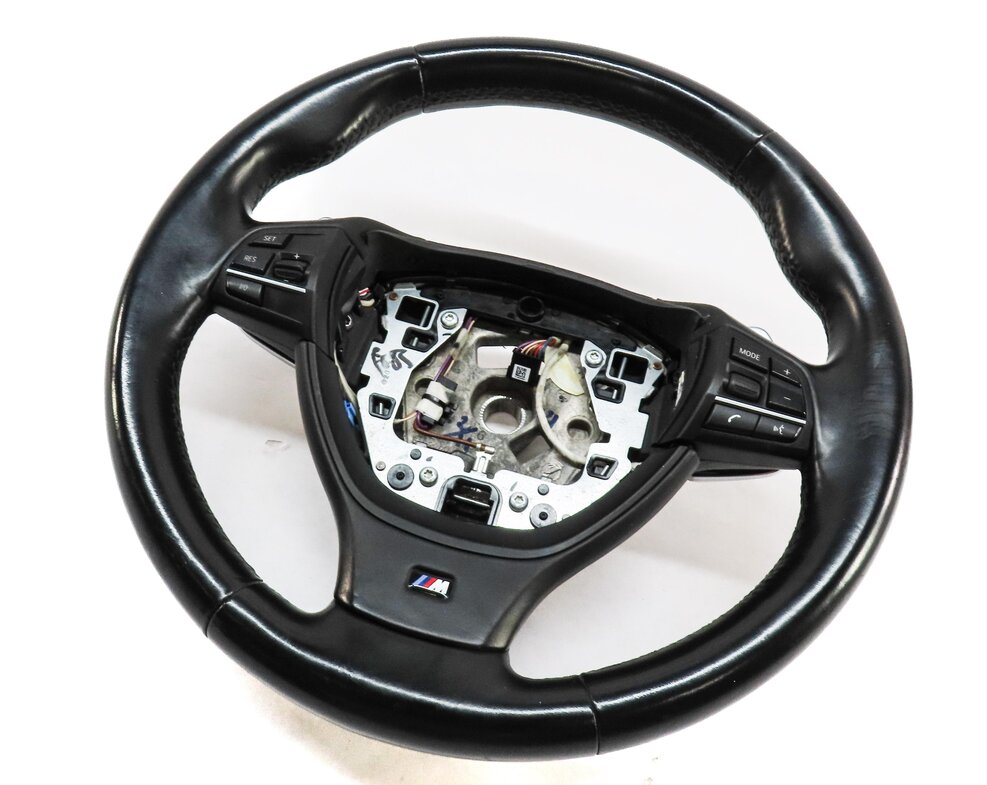 2012-2013 BMW 640i 650i (F12 F13) ///M-SPORT M STEERING WHEEL w/ SHIFT PADDLES
