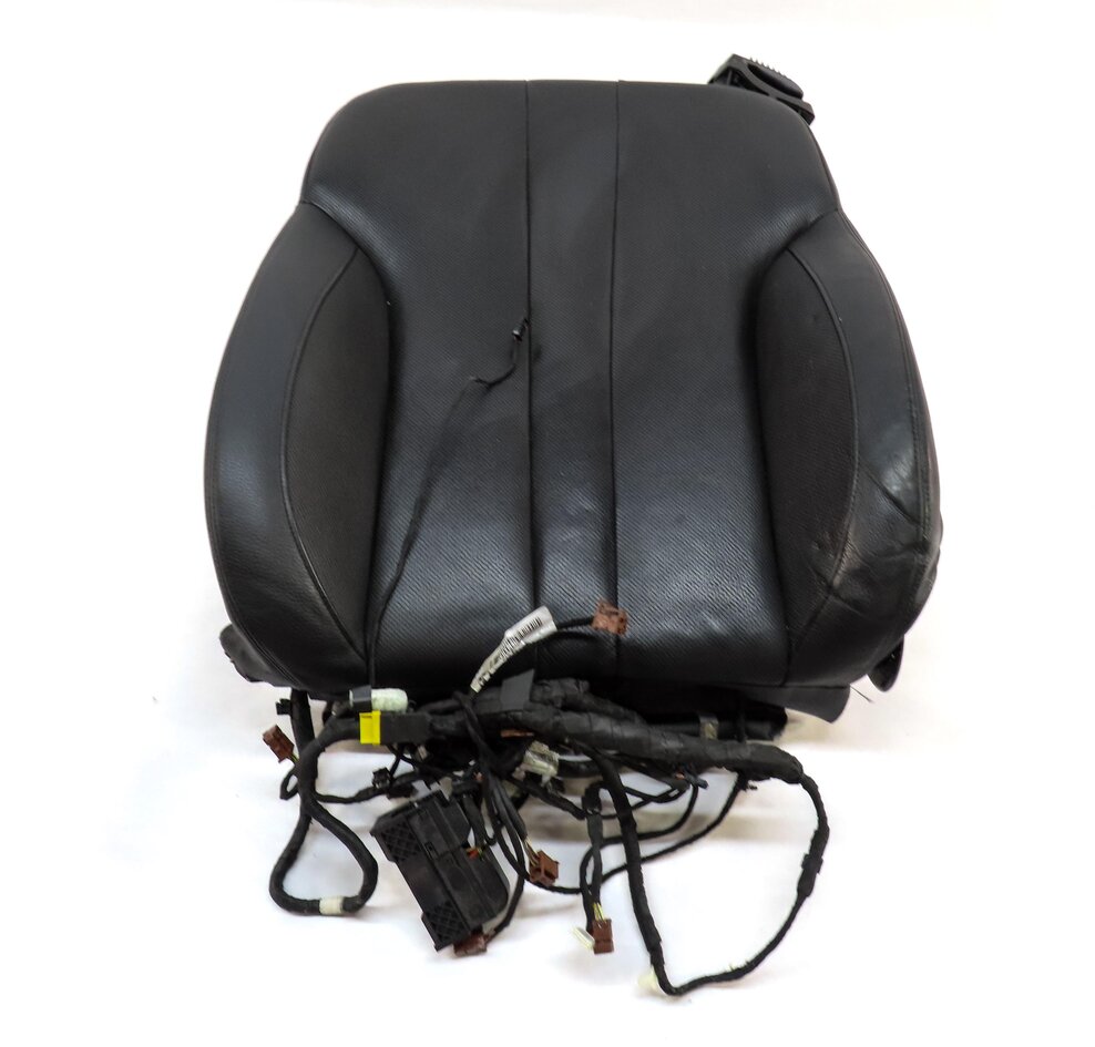 Thumbnail 1: 12-14 BMW 6-SERIES (F12) DRIVER UPPER TOP HEATED SPORT SEAT CUSHION (BLACK)