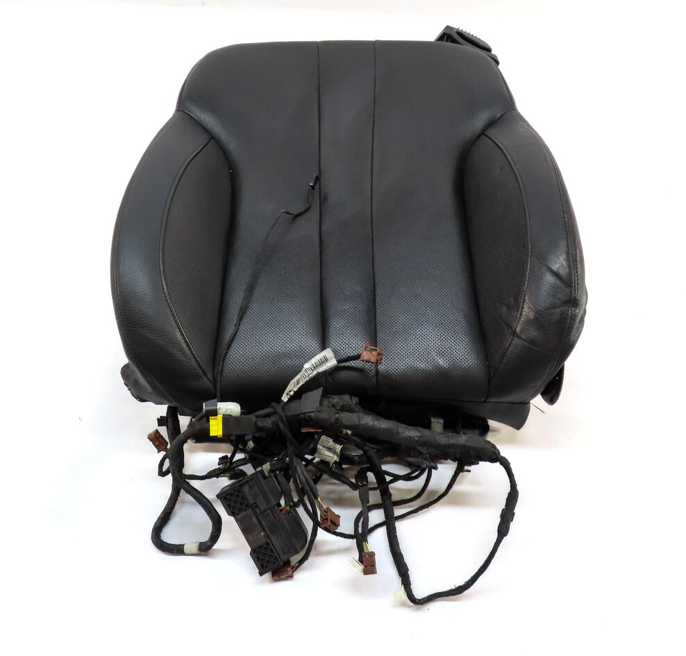 Thumbnail 2: 12-14 BMW 6-SERIES (F12) DRIVER UPPER TOP HEATED SPORT SEAT CUSHION (BLACK)
