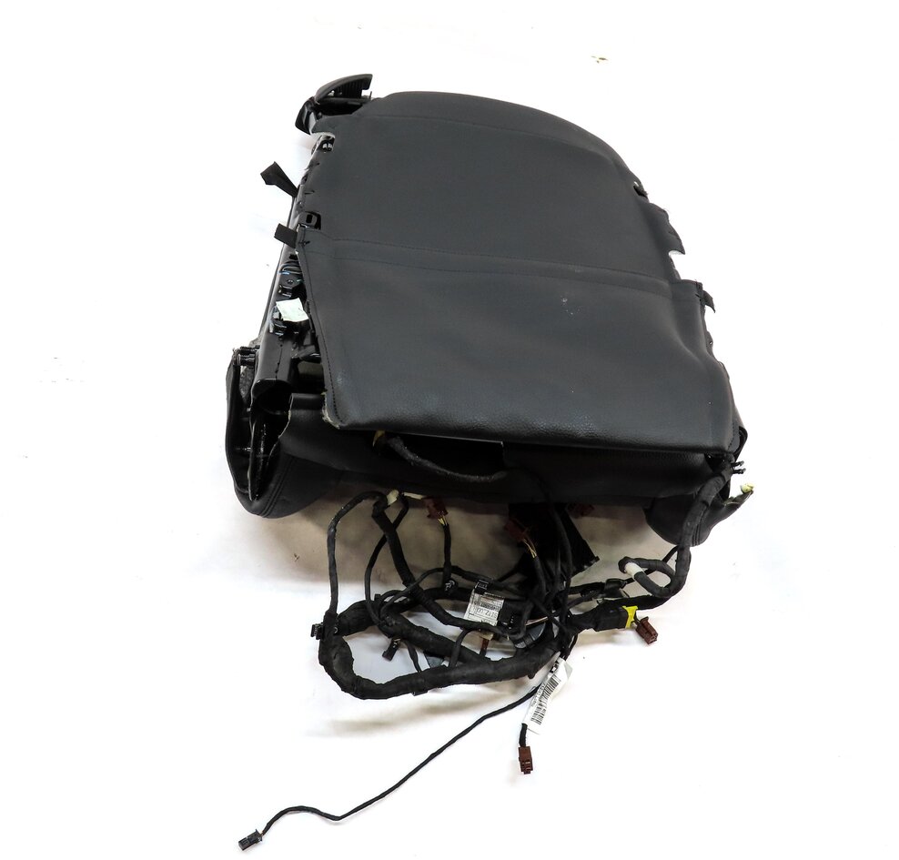 Thumbnail 4: 12-14 BMW 6-SERIES (F12) DRIVER UPPER TOP HEATED SPORT SEAT CUSHION (BLACK)