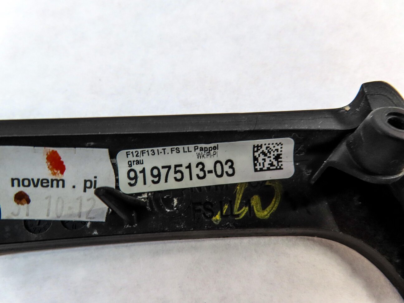 Thumbnail 17: 2013 BMW 640i LCI (F12) DASH DOOR CONSOLE INTERIOR TRIM SET (POPLAR GRAY WOOD)