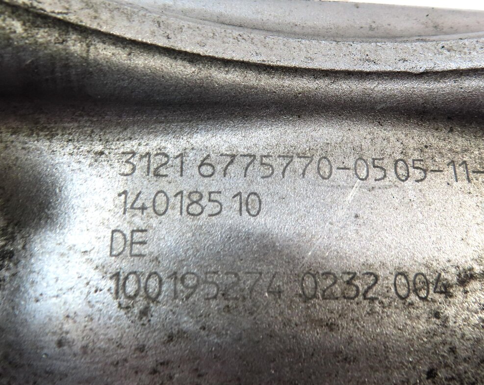 Thumbnail 7: 11-19 BMW 5 6 SERIES F06 F10 F12 F13 RWD FRONT RIGHT PASSENGER SPINDLE KNUCKLE