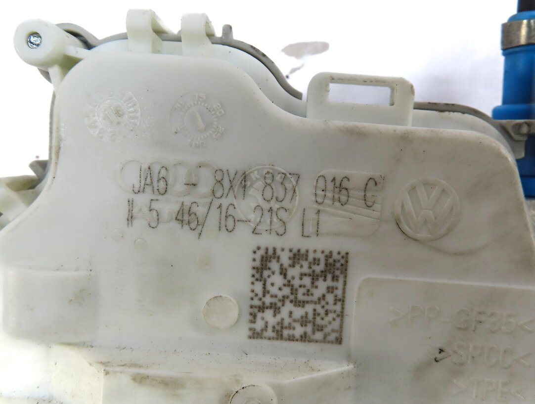 Thumbnail 6: 15-21 AUDI A3 S3 A4 Q5 TT (8V B9 MK3 FY) RIGHT FRONT PASSENGER DOOR LOCK LATCH