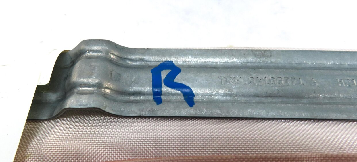 Thumbnail 4: 17-19 AUDI A3 S3 RS3 (8V 8Y) RIGHT PASSENGER ROOF CURTAIN SRS AIRBAG AIR BAG