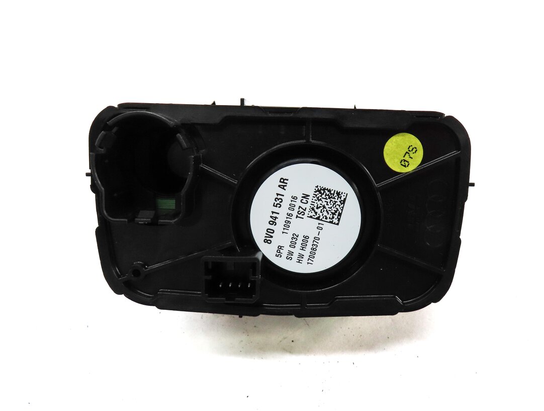 Thumbnail 4: 15-20 AUDI A3 8V FRONT LEFT DASHBOARD HEADLIGHT HEAD LIGHT FOG LAMP SWITCH KNOB