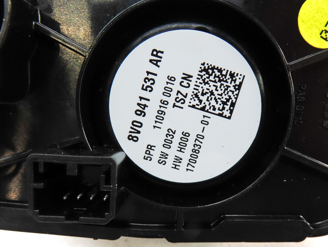 Thumbnail 5: 15-20 AUDI A3 8V FRONT LEFT DASHBOARD HEADLIGHT HEAD LIGHT FOG LAMP SWITCH KNOB