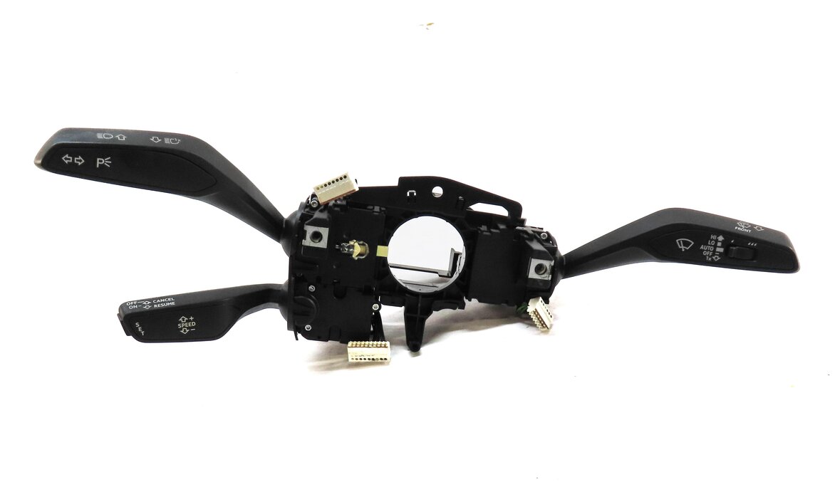 Thumbnail 2: 17-19 AUDI A3 S3 RS3 8V STEERING COLUMN ADAPTIVE CRUISE WIPER COMBINATION SWITCH