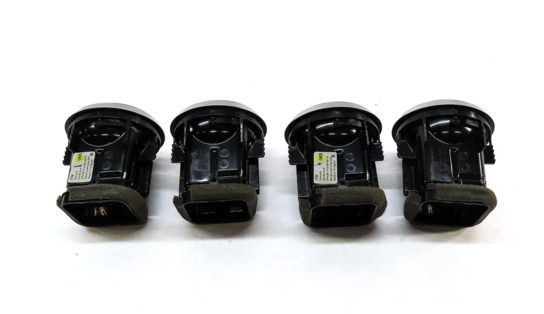 Thumbnail 4: 2017 AUDI A3 (8V) FRONT LEFT RIGHT CENTER DASH HVAC A/C HEATER AIR VENT SET 4