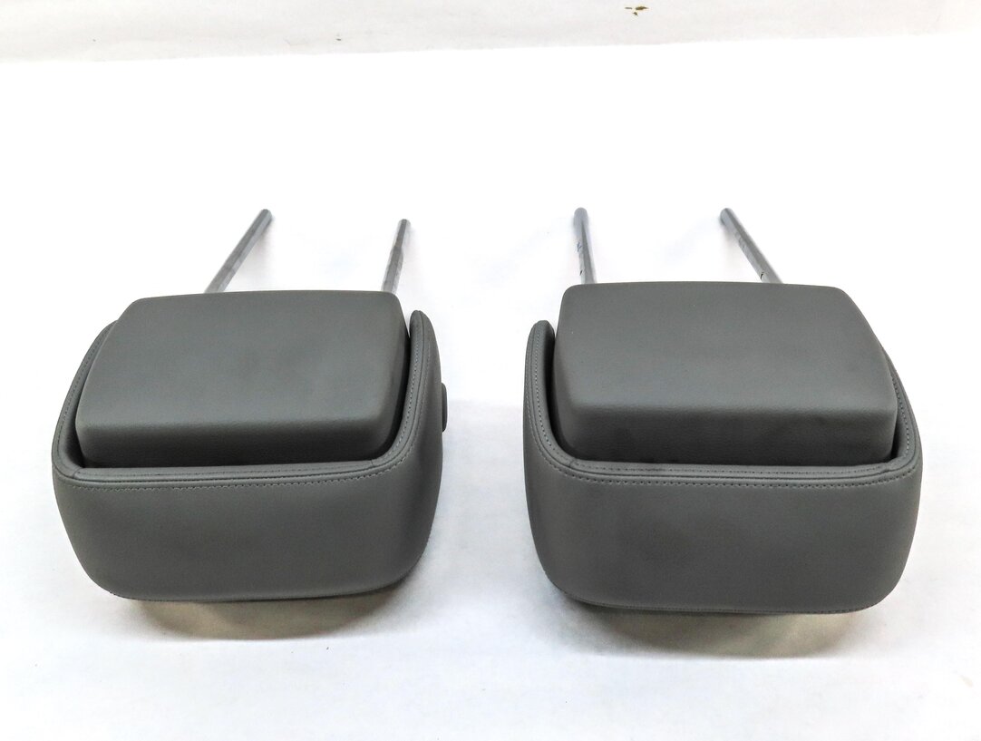 Thumbnail 4: 2017-2020 AUDI A3 S3 (8V 8Y) FRONT LEFT & RIGHT SEAT HEADREST SET 2 (ROCK GRAY)