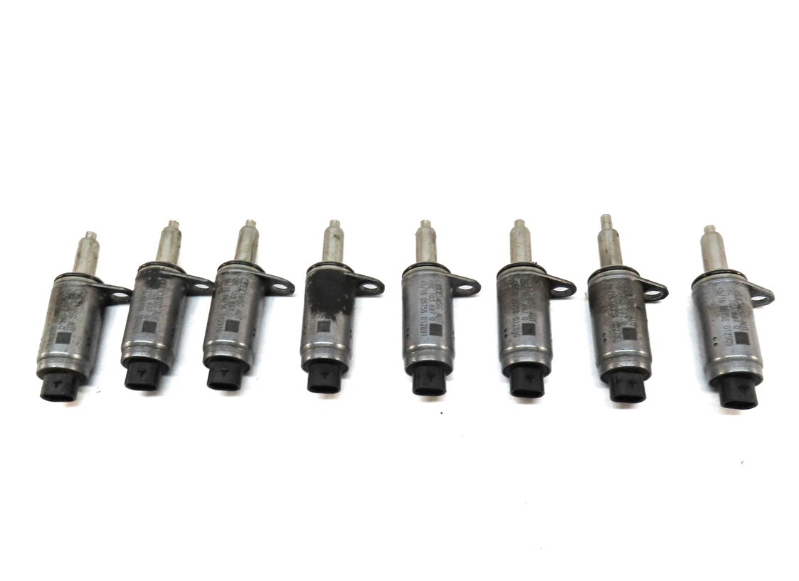 Thumbnail 2: 2017 AUDI A3 (8V) 2.0L CZRA ENGINE CAMSHAFT CAM SHAFT ADJUSTER SOLENOID SET 8