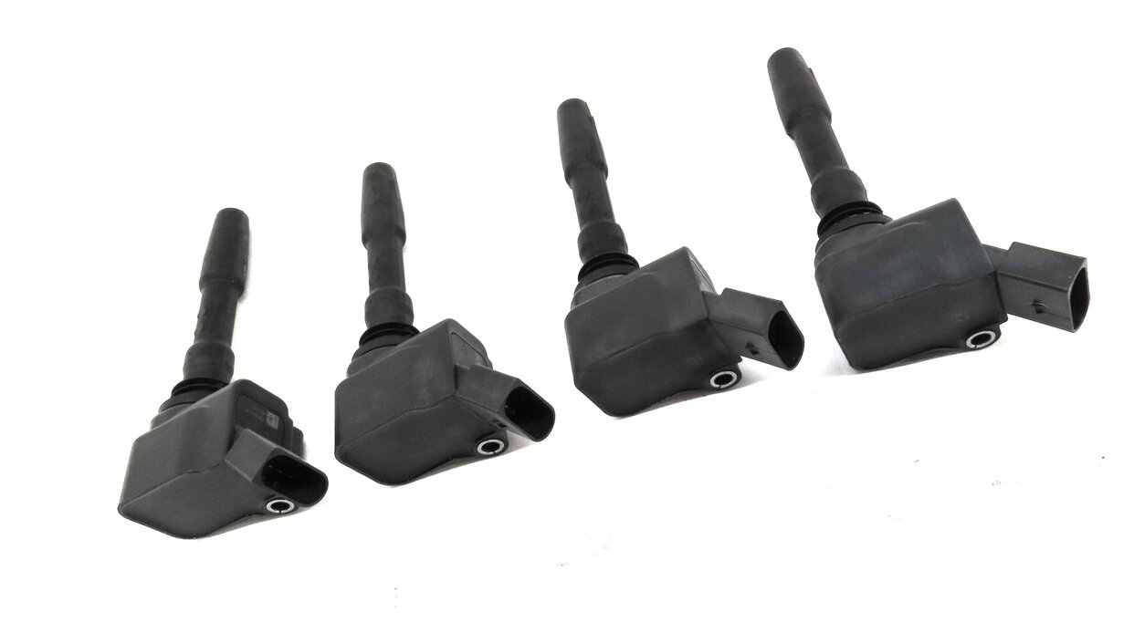 Thumbnail 3: 17-23 AUDI A3 RS3 A4 S5 A6 ALLROAD Q3 Q5 SQ5 Q7 2.0L 3.0L IGNITION COIL SET 4