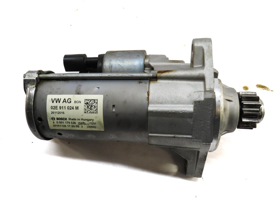 Thumbnail 5: 2017-2019 AUDI A3 (8V) (19 S3 8Y & 19 JETTA GLI) 2.0L TURBO ENGINE STARTER MOTOR