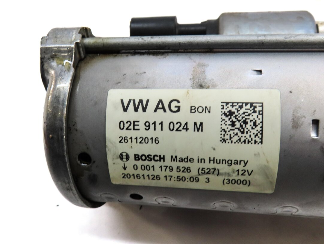 Thumbnail 6: 2017-2019 AUDI A3 (8V) (19 S3 8Y & 19 JETTA GLI) 2.0L TURBO ENGINE STARTER MOTOR