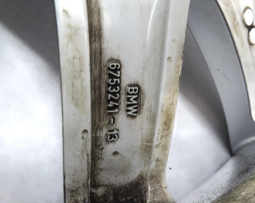 Thumbnail 8: 02-08 BMW 745i 750i 760i (E65) 19x9 INCH 10 SPOKE NARROW GROOVED WHEEL RIM
