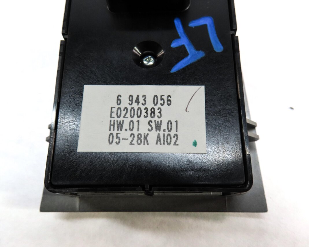 Thumbnail 6: 06-08 BMW 7 SERIES (E65) FRONT LEFT DRIVER MASTER WINDOW SWITCH w/ REAR SUNSHADE