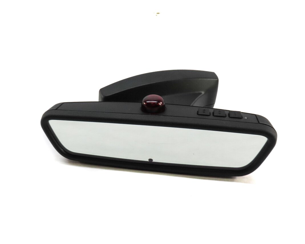 2006 BMW 750i (E65) REARVIEW MIRROR w/ TRIM AUTODIM HOMELINK GARAGE OPENER BLACK