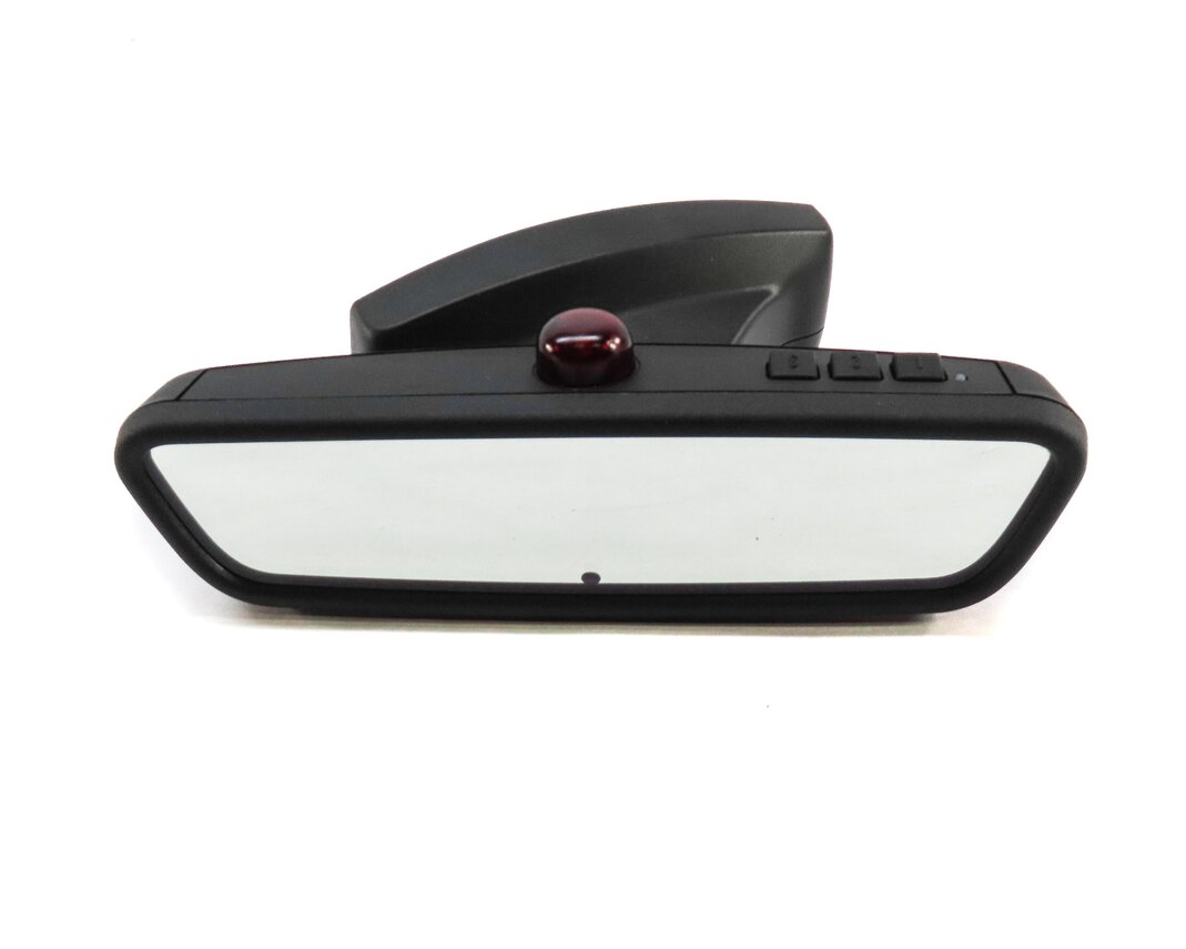 Thumbnail 2: 2006 BMW 750i (E65) REARVIEW MIRROR w/ TRIM AUTODIM HOMELINK GARAGE OPENER BLACK