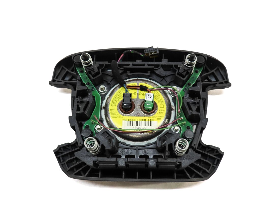 Thumbnail 4: 2006-2008 BMW 750i 760i (E65 E66) 4 SPOKE STEERING WHEEL AIRBAG AIR BAG (BLACK)