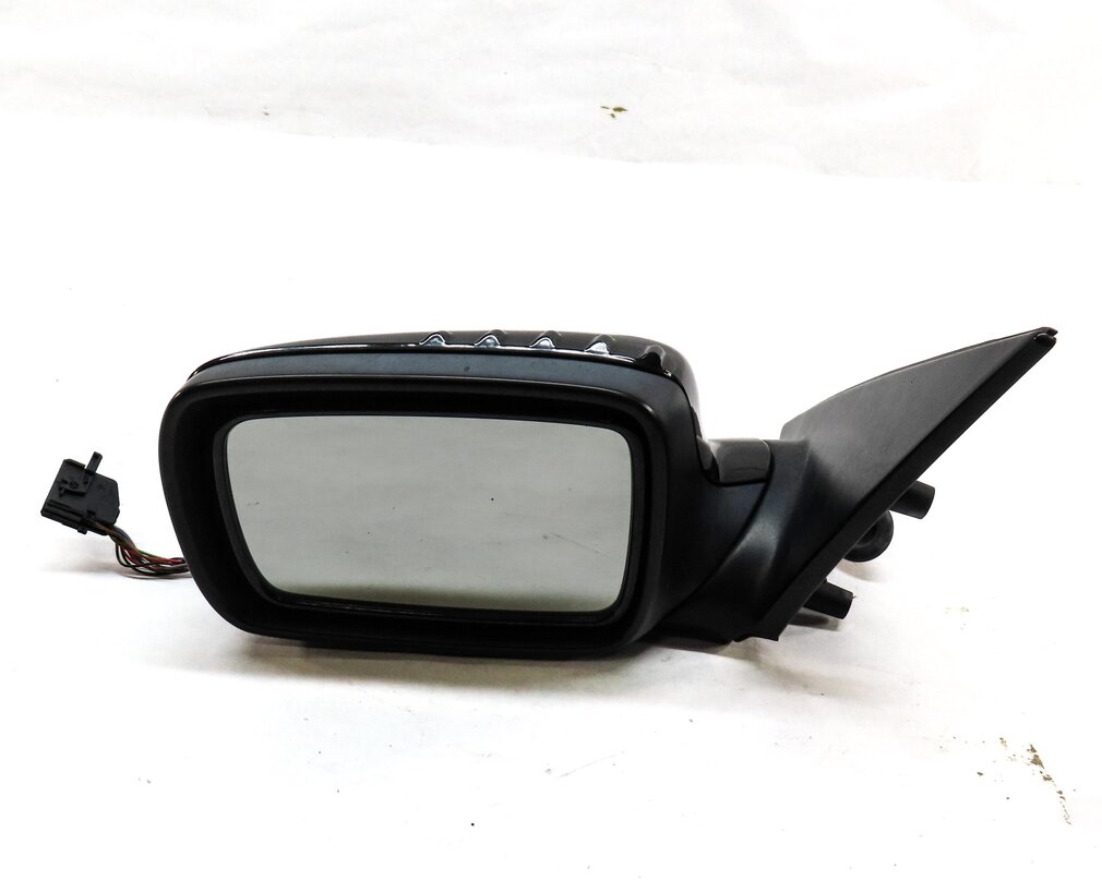 Thumbnail 2: 2002-2006 BMW 745i 750i 760i LEFT HEATED AUTO DIM MEMORY DOOR MIRROR (BLACK)