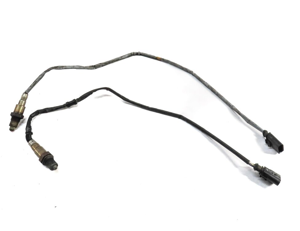 Thumbnail 2: 2016 AUDI A3 (8V) 1.8L TURBO CNSB ENGINE PRE POST CAT O2 OXYGEN SENSOR SET 2