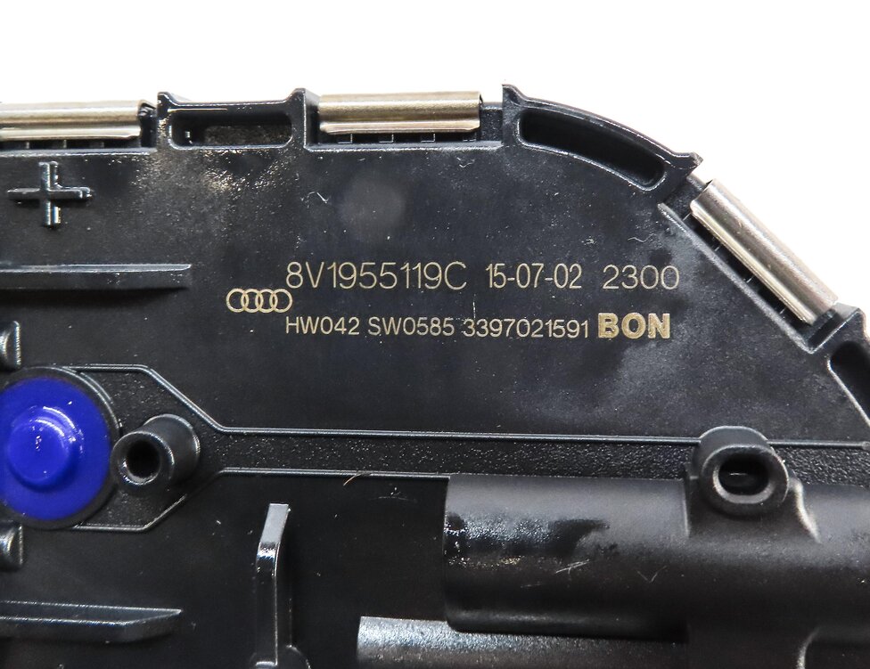 Thumbnail 6: 2015-2018 AUDI A3 S3 RS3 (8V) SEDAN / CONVERTIBLE - FRONT WINDSHIELD WIPER MOTOR