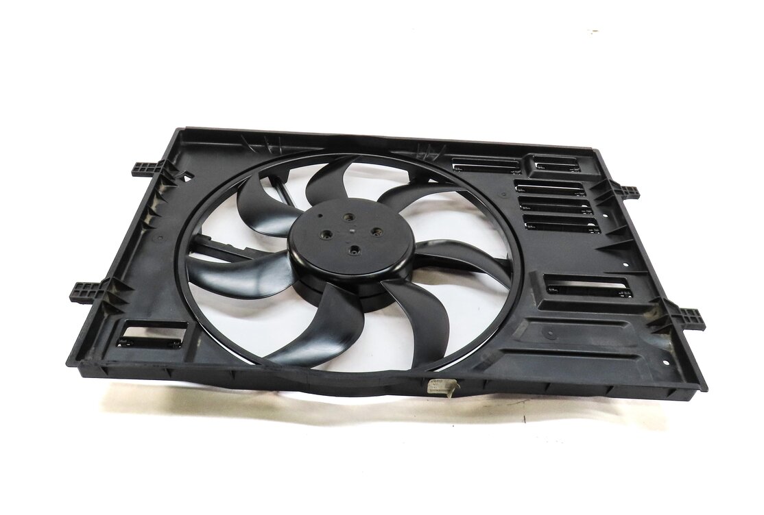 Thumbnail 3: 15-16 AUDI A3 (8V) 1.8L TURBO ENGINE RADIATOR COOLING FAN & SHROUD ASSEMBLY