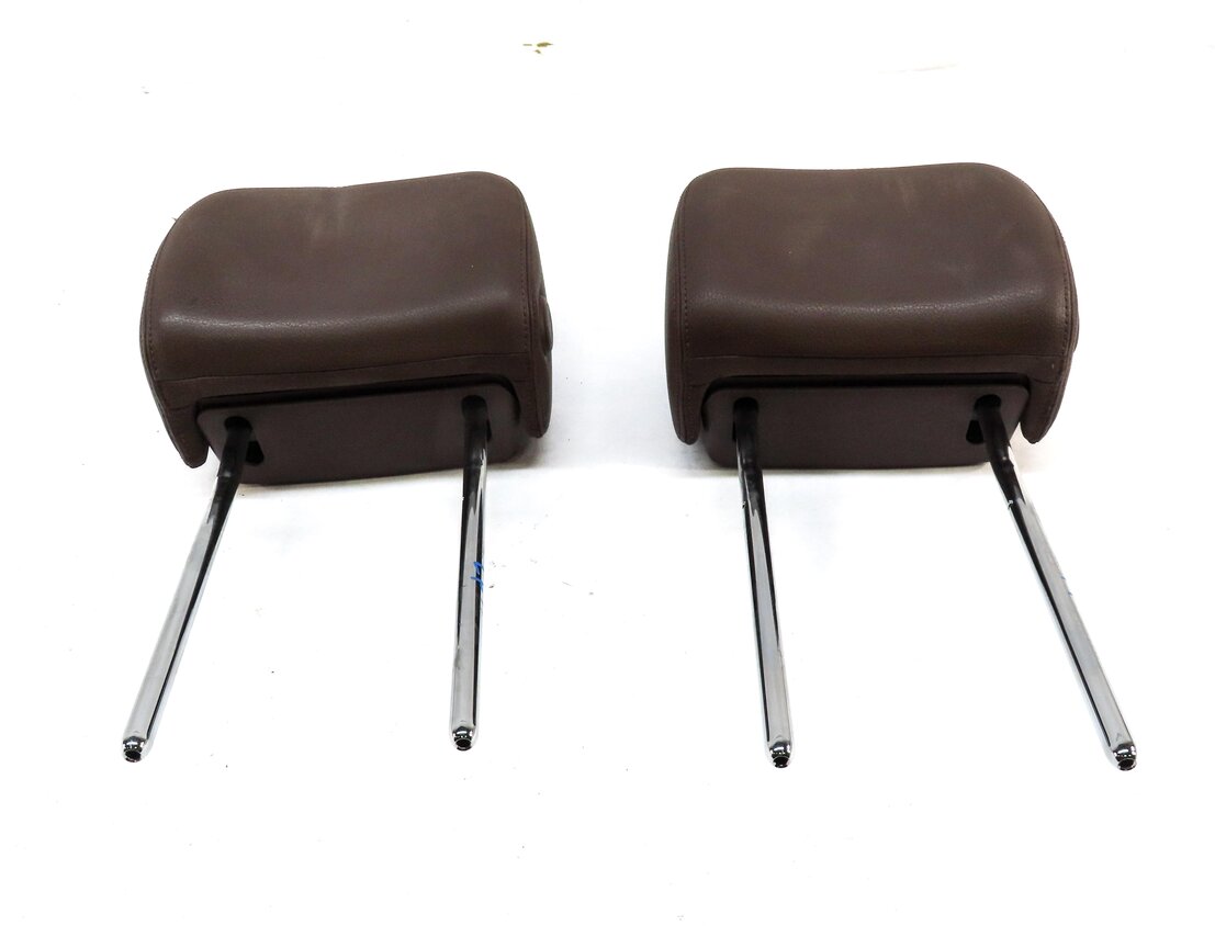 Thumbnail 2: 15-20 AUDI A3 S3 (8V 8Y) FRONT LEFT & RIGHT SEAT HEADREST SET2 (CHESTNUT BROWN)