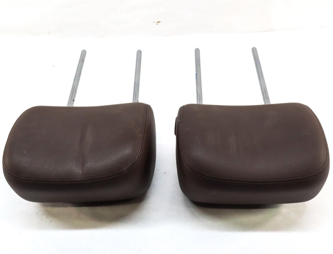 Thumbnail 3: 15-20 AUDI A3 S3 (8V 8Y) FRONT LEFT & RIGHT SEAT HEADREST SET2 (CHESTNUT BROWN)