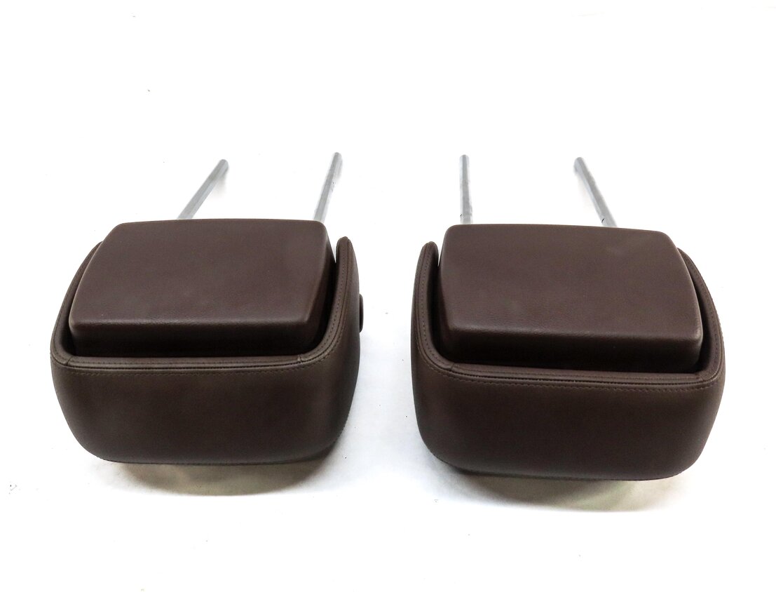 Thumbnail 4: 15-20 AUDI A3 S3 (8V 8Y) FRONT LEFT & RIGHT SEAT HEADREST SET2 (CHESTNUT BROWN)