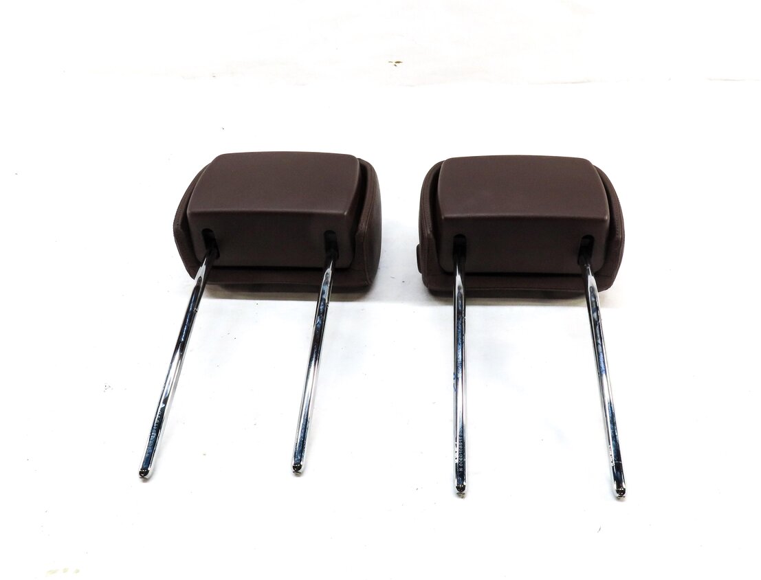 Thumbnail 5: 15-20 AUDI A3 S3 (8V 8Y) FRONT LEFT & RIGHT SEAT HEADREST SET2 (CHESTNUT BROWN)