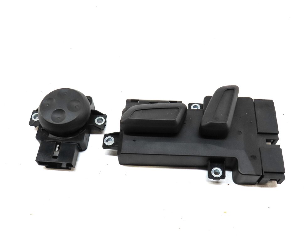 Thumbnail 2: 2016 AUDI A3 (8V) FRONT LEFT DRIVER SEAT ADJUST SWITCH w/ LUMBAR BUTTON SET 2