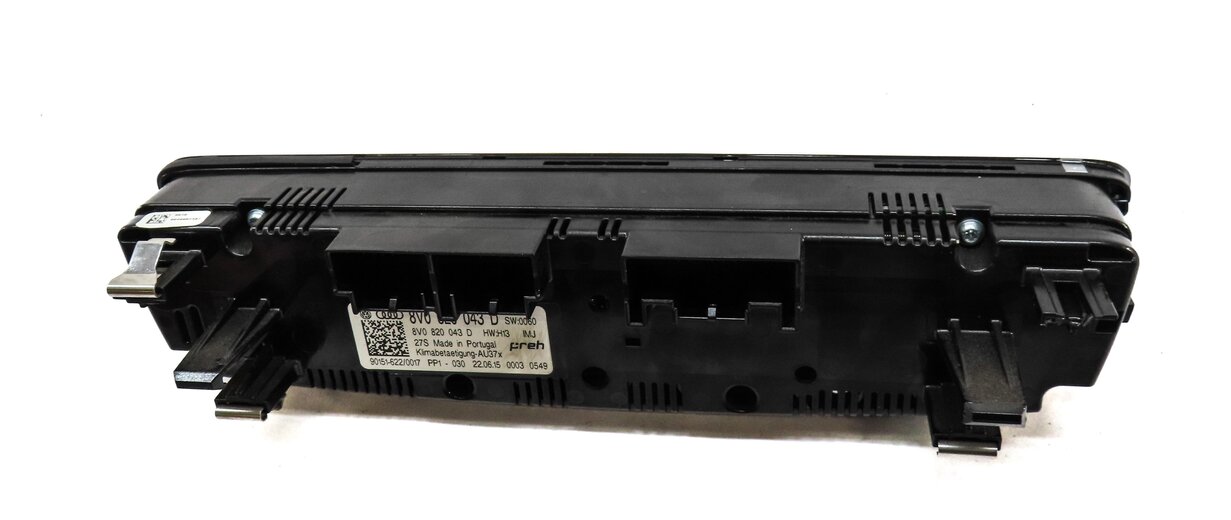 Thumbnail 4: 2015-2018 AUDI A3 S3 (8V) FRONT DUAL ZONE HEATER A/C TEMPERATURE CONTROL PANEL