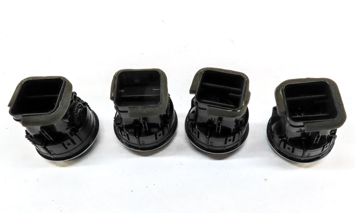 Thumbnail 4: 2016 AUDI A3 (8V) FRONT DASHBOARD DASH HVAC A/C HEATER AIR VENT SET 4