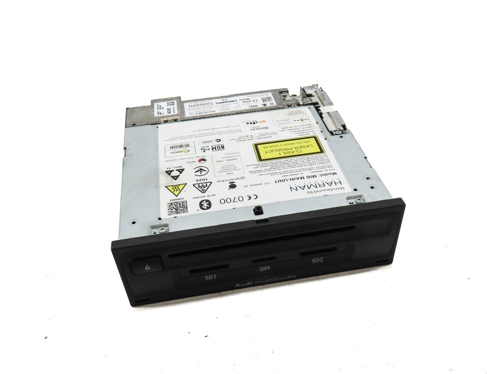 2016 AUDI A3 (8V) RADIO FRONT MMI MULTIMEDIA SD CARD READER CD PLAYER HEAD UNIT