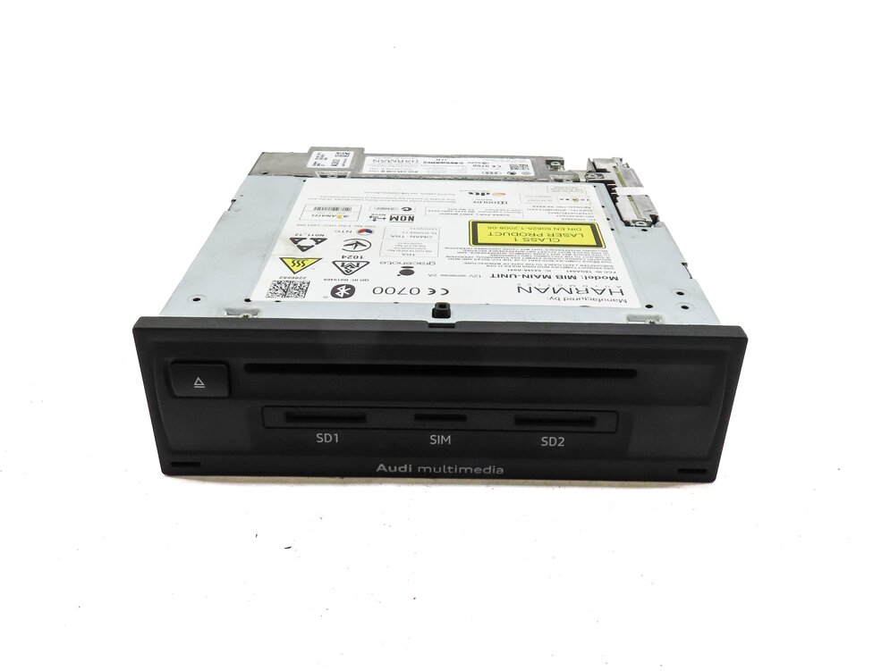 Thumbnail 2: 2016 AUDI A3 (8V) RADIO FRONT MMI MULTIMEDIA SD CARD READER CD PLAYER HEAD UNIT